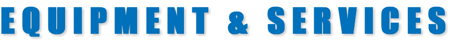 EQUIPMENT & SERVICES